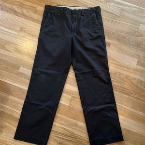 Life Khaki Relaxed Straight leg Pant 34x32 black